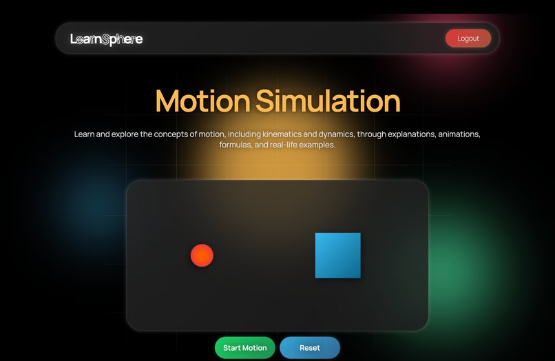 LearnSphere – screenshot 2