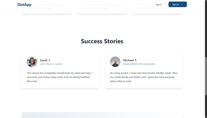 Diet  – screenshot 1