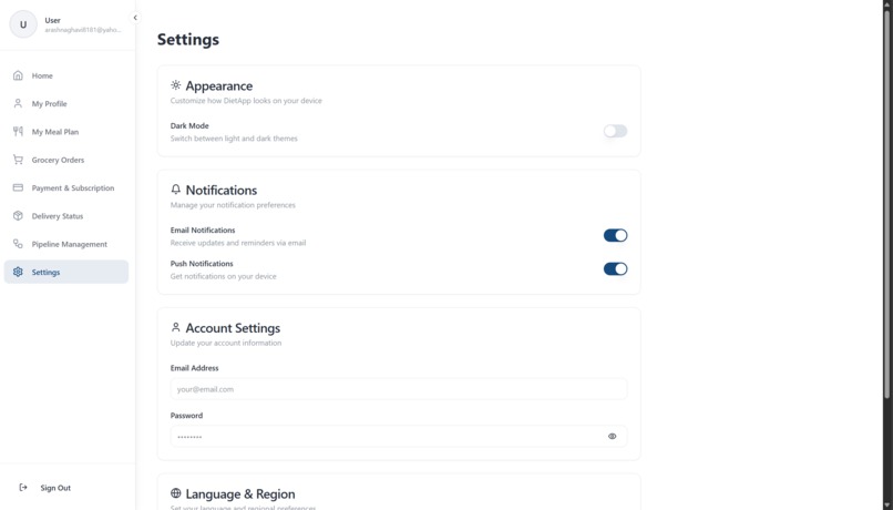 Diet  – screenshot 3