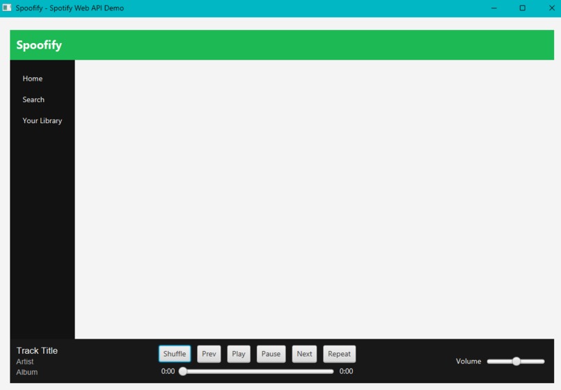 Spoofify – screenshot 3