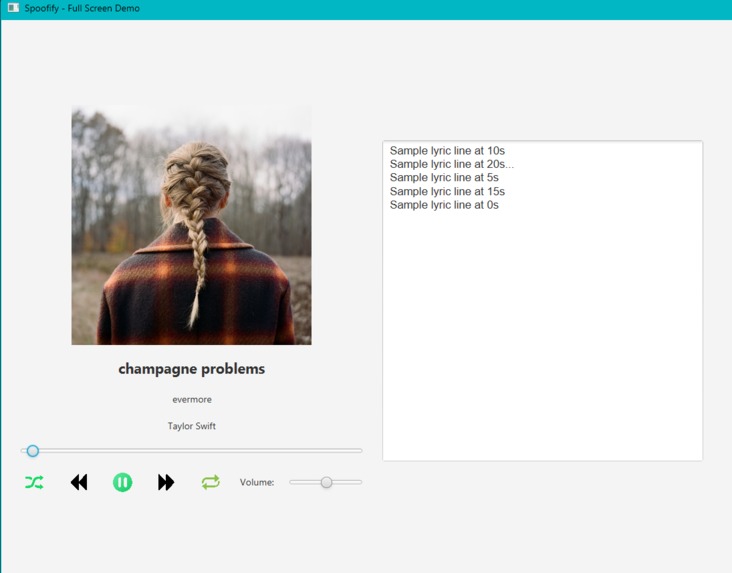 Spoofify – screenshot 2