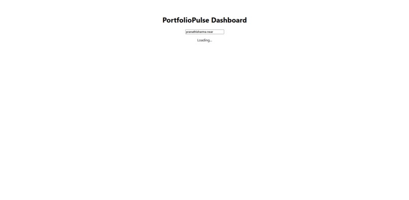 PortfolioPulse  – screenshot 1
