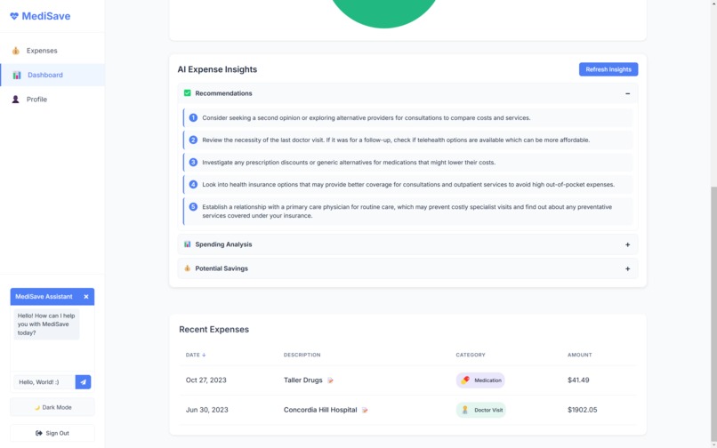 MediSave – screenshot 6