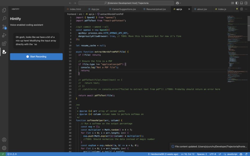 Hintify – screenshot 3