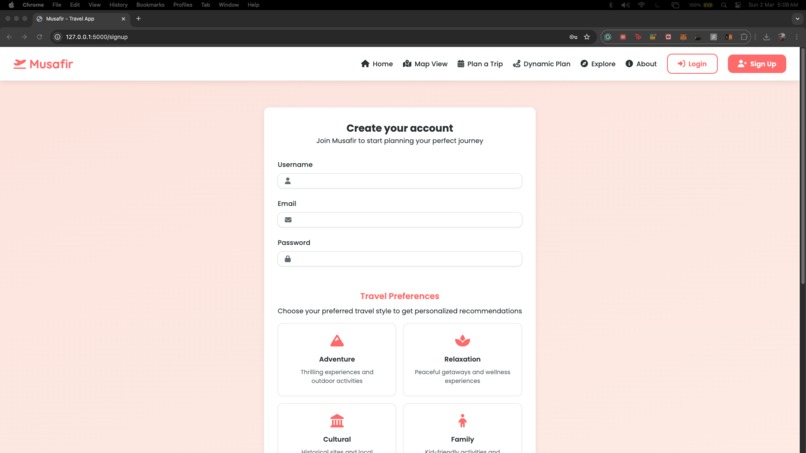 Musafir – screenshot 2