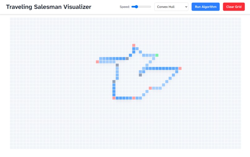 Traveling Salesman Visualizer – screenshot 1