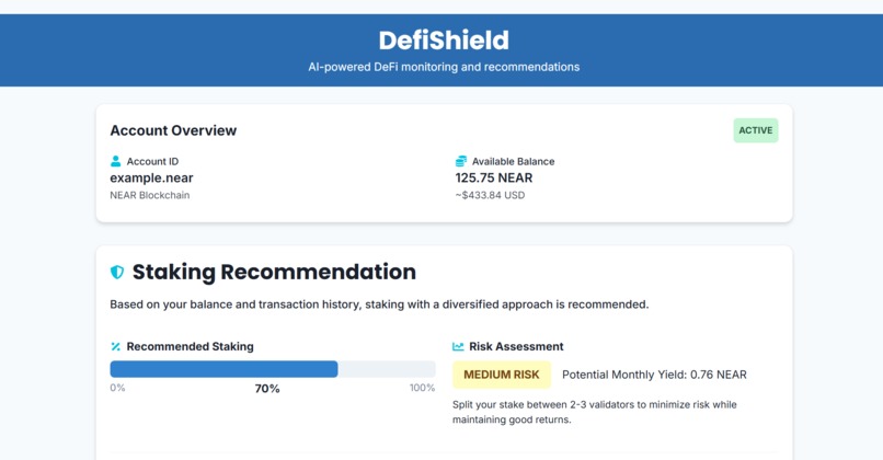 DeFiShield – screenshot 1