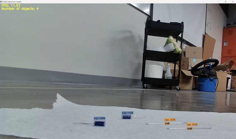 CapBot - Capacitor and Resistor Sorting Bot – screenshot 3