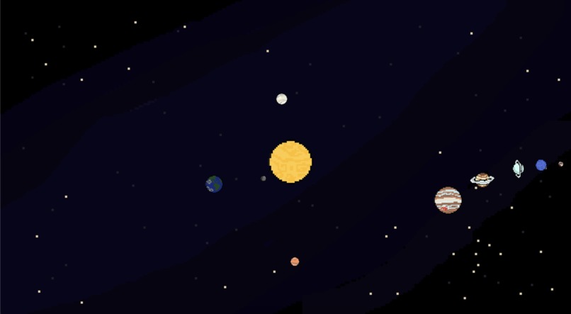 Solar System Probes Website – screenshot 1