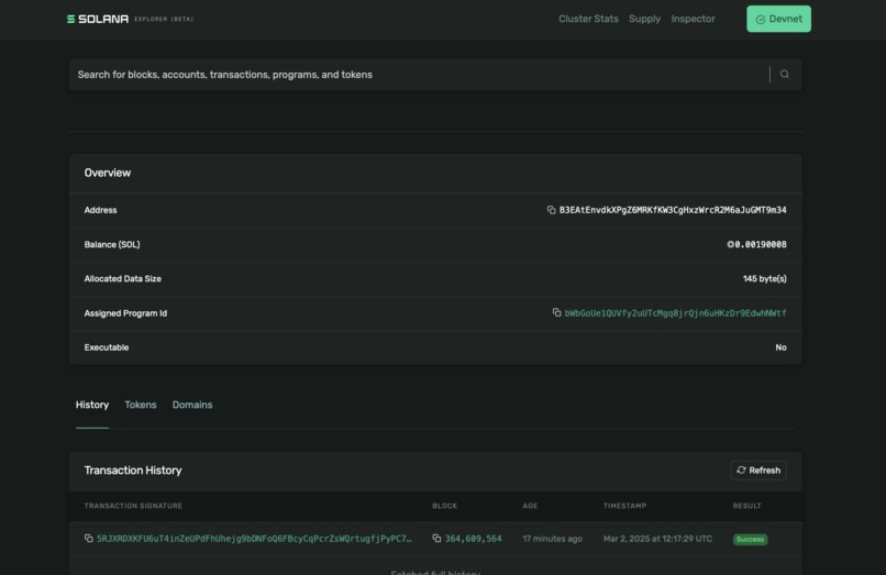 Blockchannel – screenshot 2