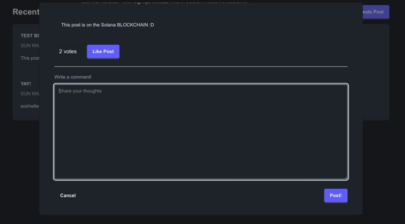 Blockchannel – screenshot 3