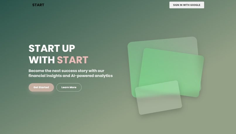 START (Startup Tracking & Accelerated Revenue Toolkit) – screenshot 1