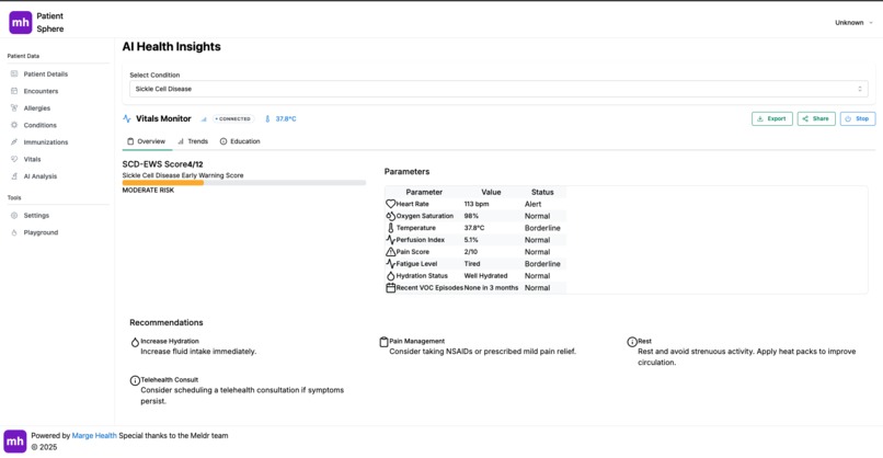 Marge Health  – screenshot 1