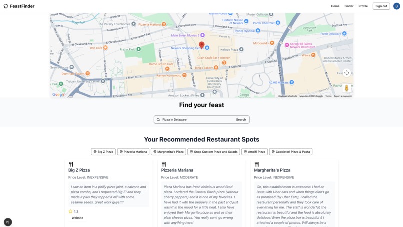 FeastFinder – screenshot 6