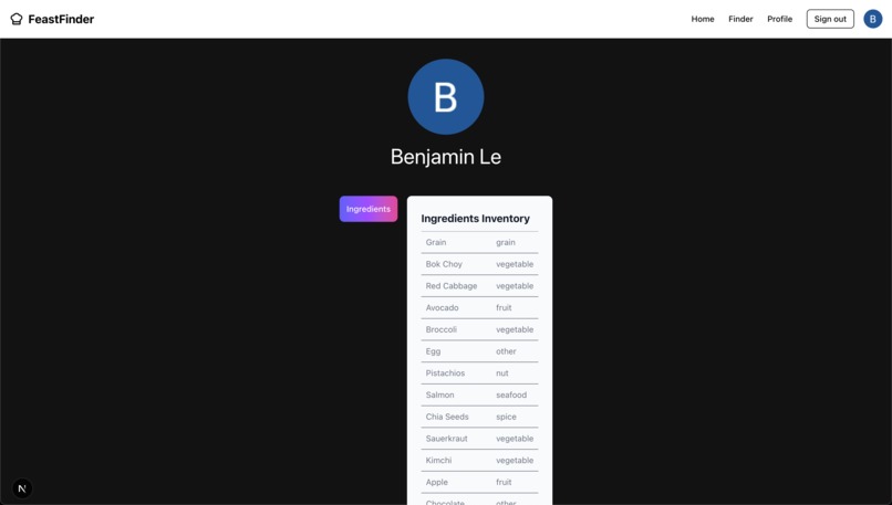 FeastFinder – screenshot 5