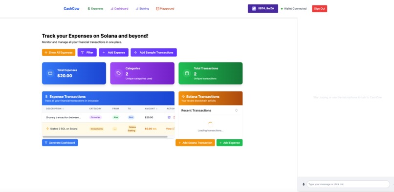 CashCow - Personalized and Decentralized Smart Finance+ – screenshot 2