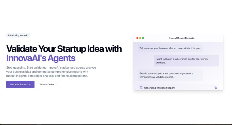 InnovaAI – screenshot 1