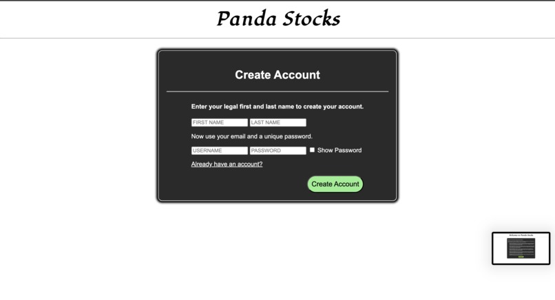 Panda Stocks – screenshot 2