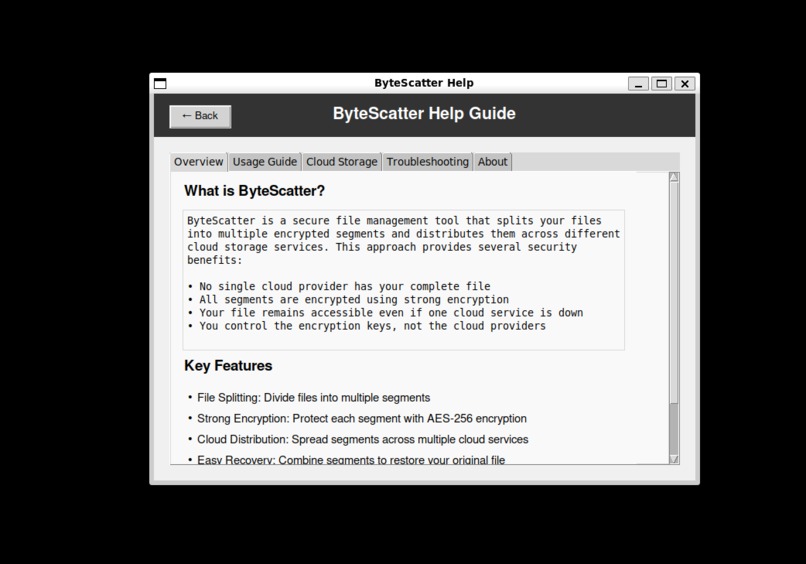 ByteScatter – screenshot 2