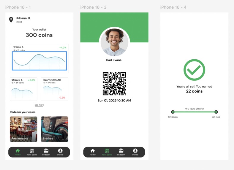 TransitCoin – screenshot 2