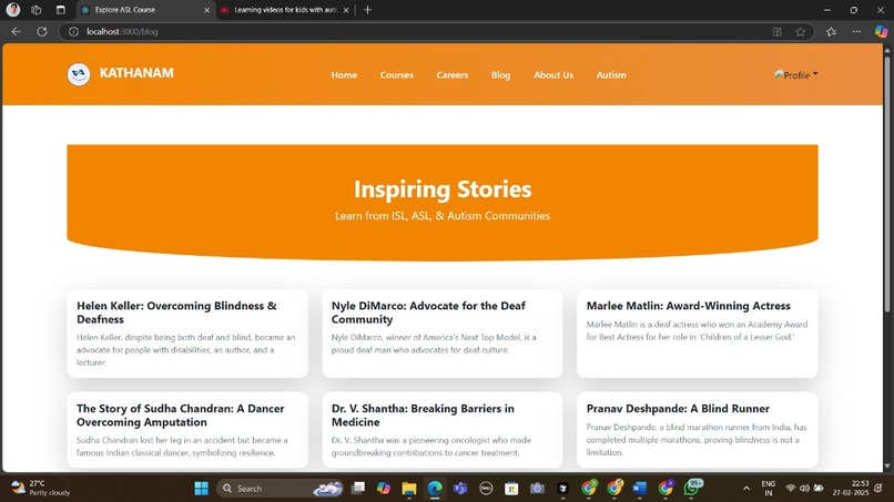 Kathanam: Bridging Communication for the Deaf and Mute. – screenshot 14
