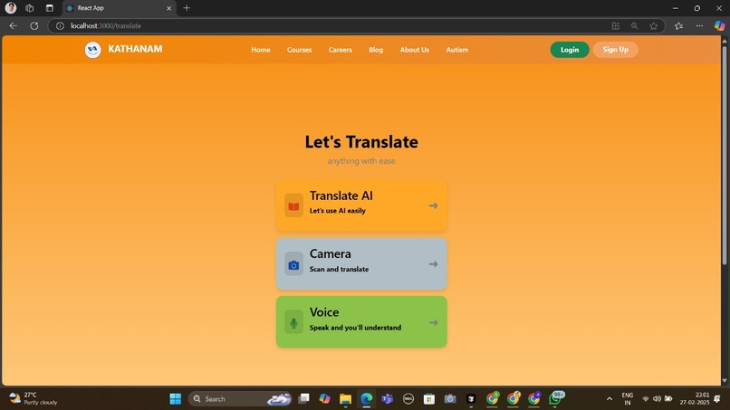Kathanam: Bridging Communication for the Deaf and Mute. – screenshot 18