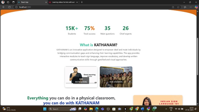 Kathanam: Bridging Communication for the Deaf and Mute. – screenshot 19
