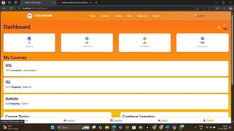 Kathanam: Bridging Communication for the Deaf and Mute. – screenshot 20