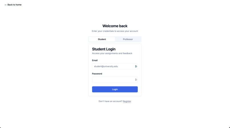 GradeAI – screenshot 2