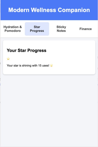 Modern Wellness Companion – screenshot 3
