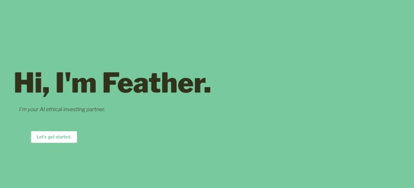 Feather | Ethical Investing, Made Easy – screenshot 2