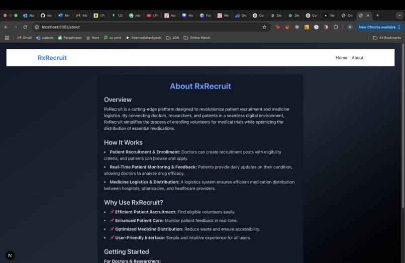 RxRecruits – screenshot 1