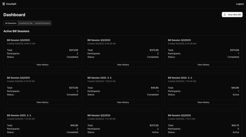 EasySplit – screenshot 2