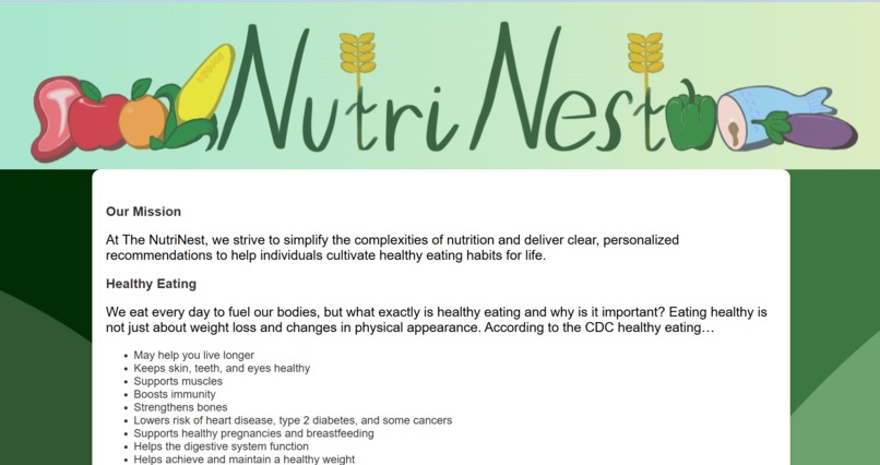 NutriNest – screenshot 1