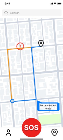 NavigateHer – screenshot 2