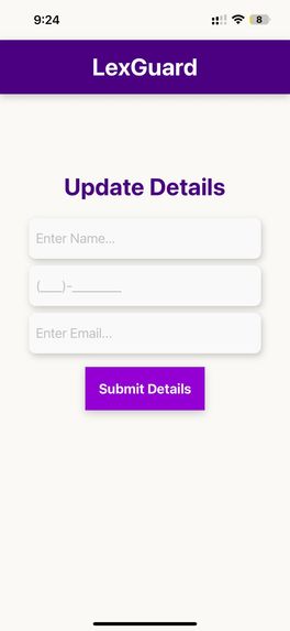LexGuard: AI Powered legal advisor for women & minorities – screenshot 7