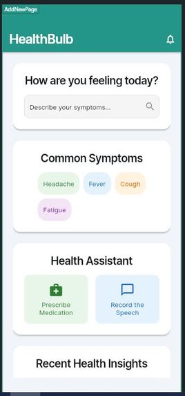HealthBulb – screenshot 2