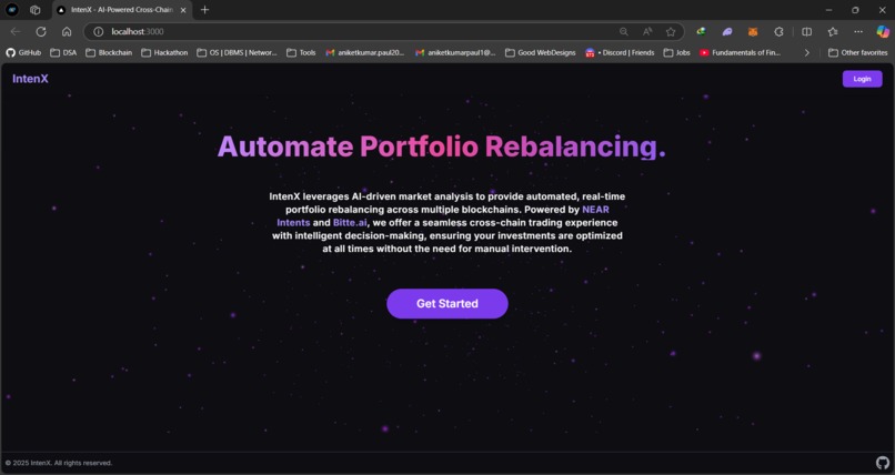 intenX – screenshot 1