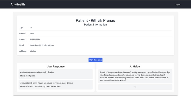 HealthBridge AI – screenshot 4