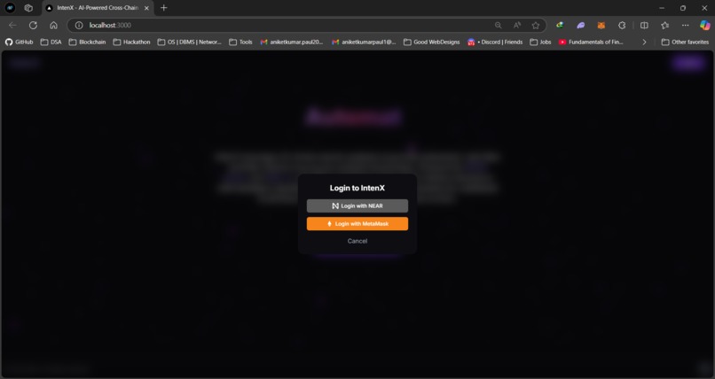 intenX – screenshot 2