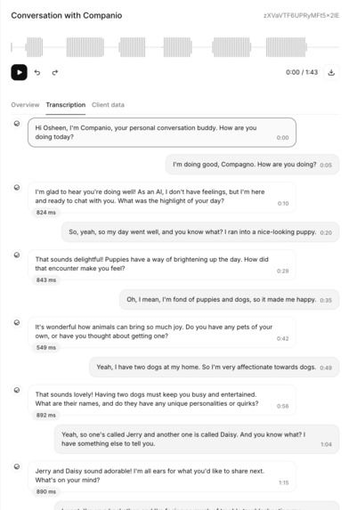 Companio – screenshot 2