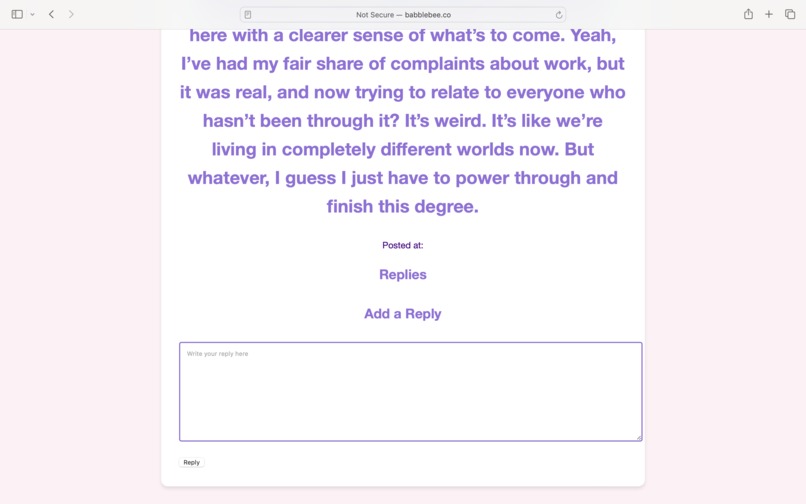 babblebee – screenshot 4