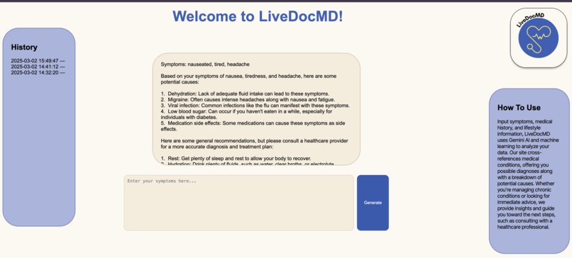 LiveDocMD – screenshot 2