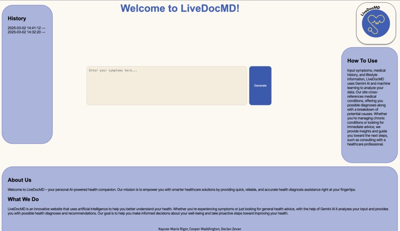 LiveDocMD – screenshot 1
