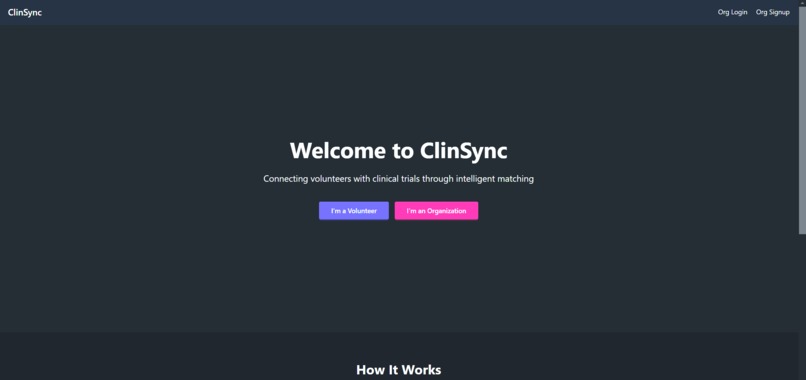 ClinSync – screenshot 1