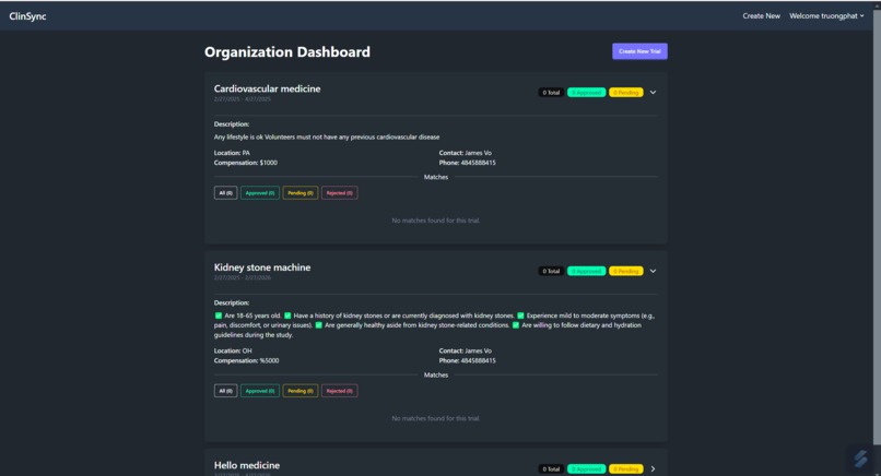 ClinSync – screenshot 3