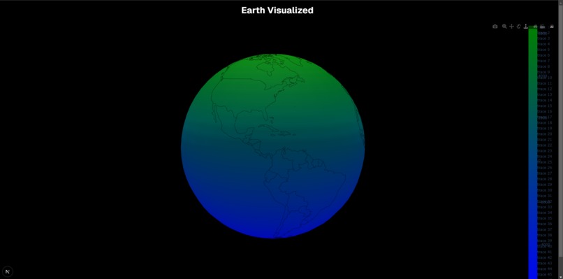 Globe Visualization – screenshot 1
