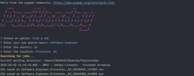 Position Day – screenshot 2