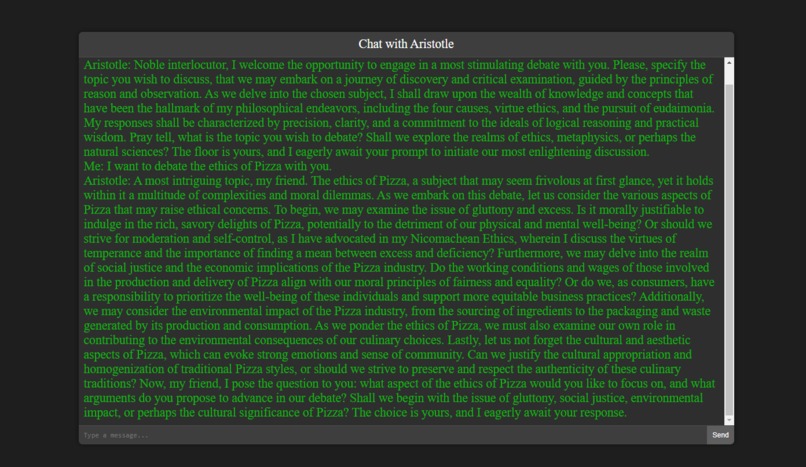 Debate a Philosopher – screenshot 2