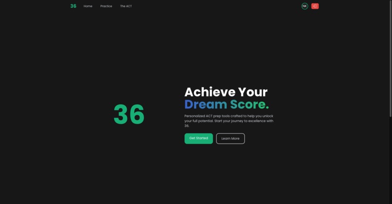 36, #1 ACT Prep Tool – screenshot 1